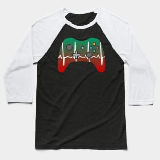 Gamer Heartbeat Baseball T-Shirt